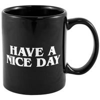 Drop shipping!Ceramic Middle Finger Coffee Cups Personality Office Gifts Have A Nice Day Mug CUP for christmas/birthday gift