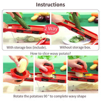Vegetable Cutter Grater for Vegetables Slicers Shredders Multi Slicer Peeler Carrot Fruit 6 in 1 Gadgets Vegetable Cutting Tools
