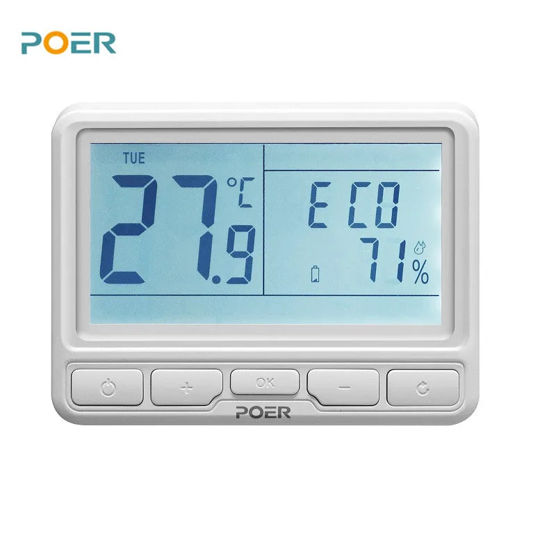 POER Wireless Wifi heating thermostat smart Thermoregulator digital temperature controller for gas boiler warm floor with Alexa